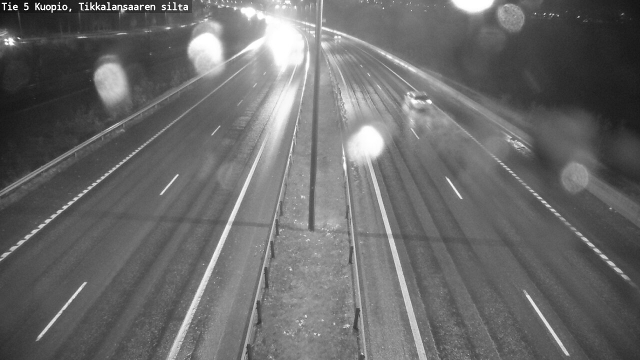 Weather Camera Image Väg 5 Kuopio, Tikkalansaari, Kuopio, Pohjois-Savo