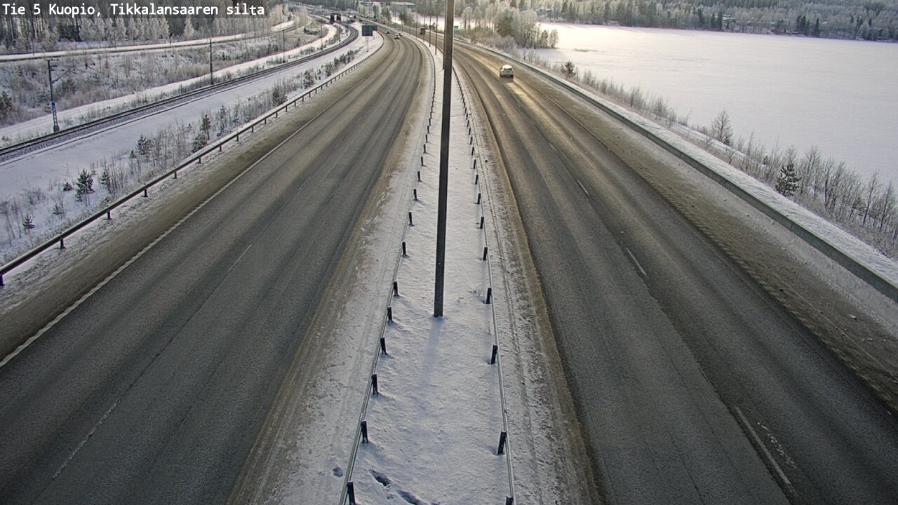 Kelikamerat Kuva Tie 5 Kuopio, Tikkalansaari, Kuopio, Pohjois-Savo