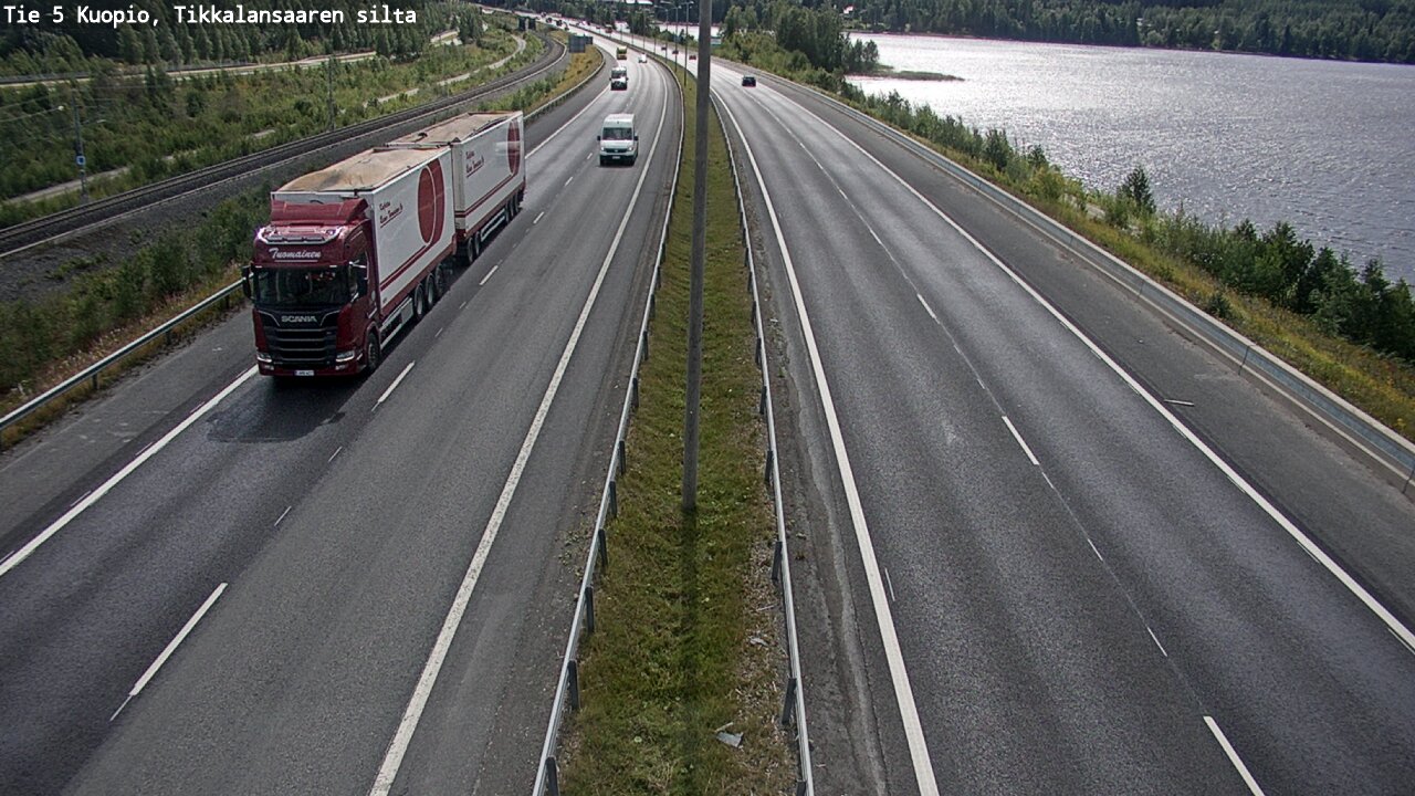 Kelikamerat Kuva Tie 5 Kuopio, Tikkalansaari, Kuopio, Pohjois-Savo