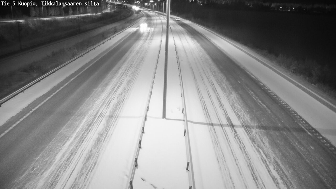 Kelikamerat Kuva Tie 5 Kuopio, Tikkalansaari, Kuopio, Pohjois-Savo