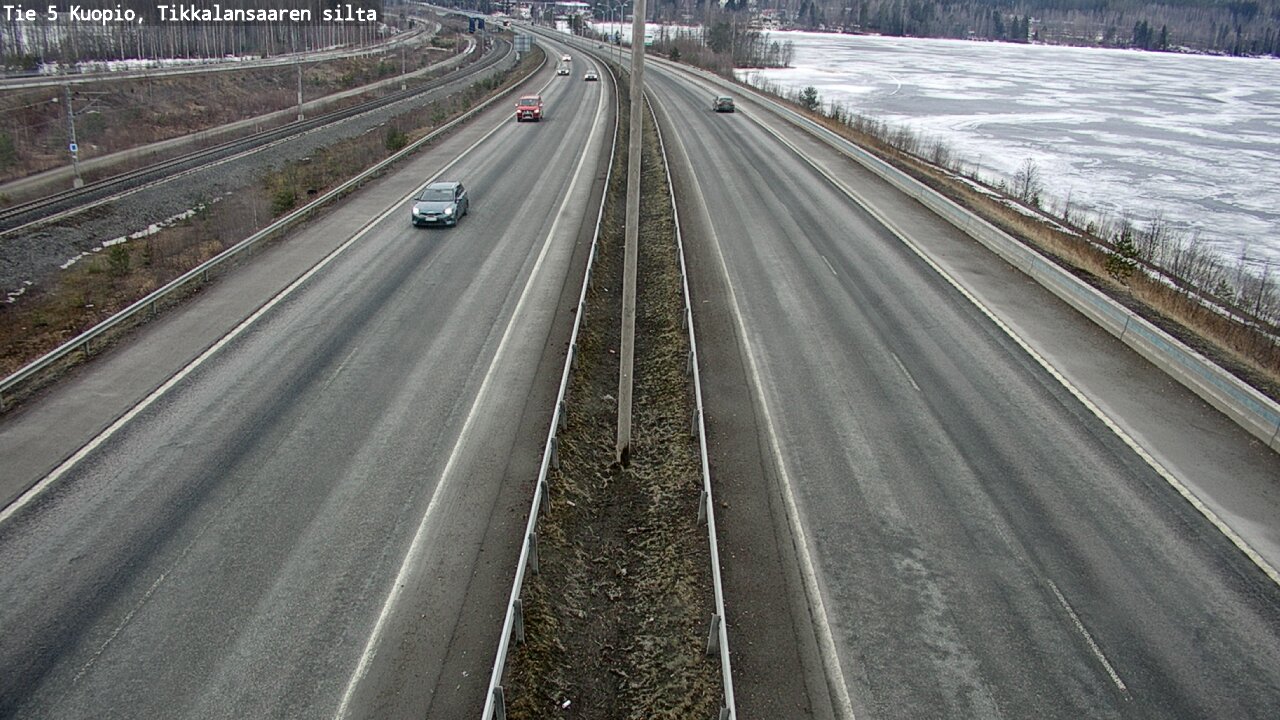 Kelikamerat Kuva Tie 5 Kuopio, Tikkalansaari, Kuopio, Pohjois-Savo