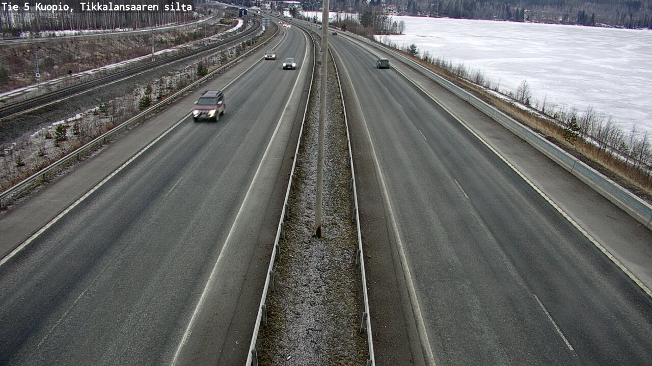 Kelikamerat Kuva Tie 5 Kuopio, Tikkalansaari, Kuopio, Pohjois-Savo
