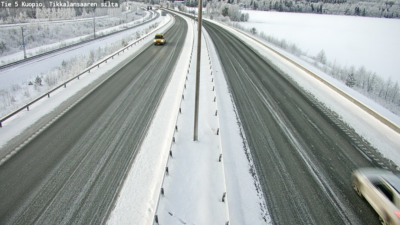 Kelikamerat Kuva Tie 5 Kuopio, Tikkalansaari, Kuopio, Pohjois-Savo