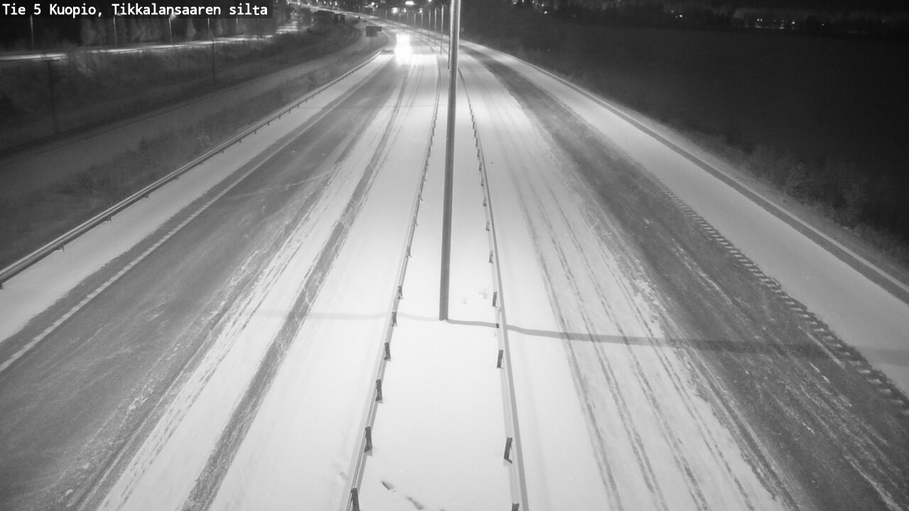 Kelikamerat Kuva Tie 5 Kuopio, Tikkalansaari, Kuopio, Pohjois-Savo