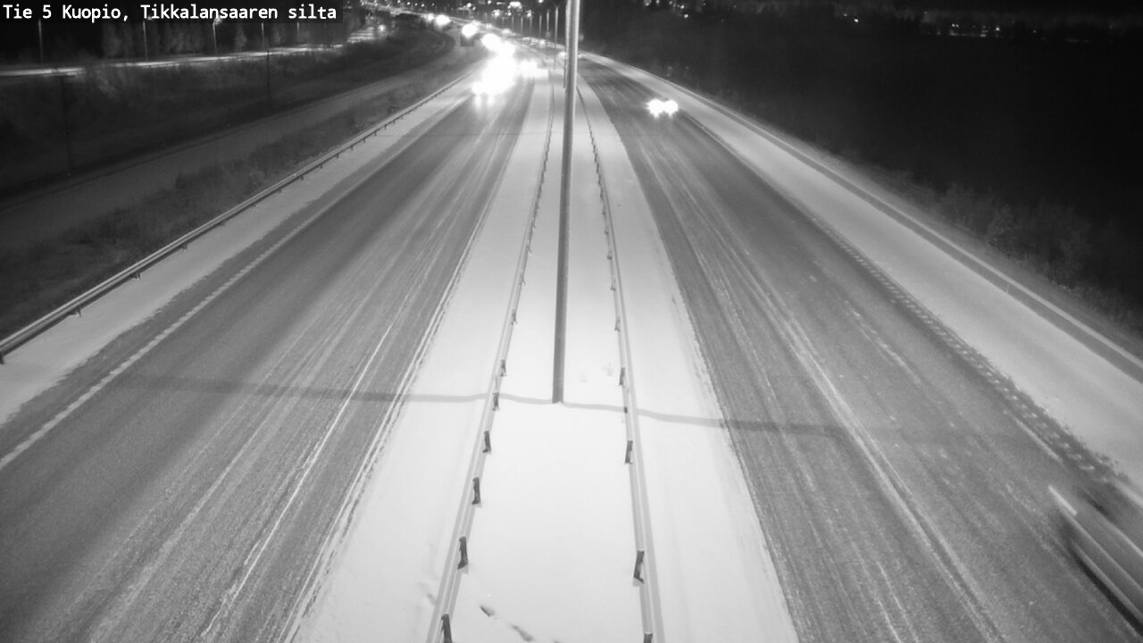 Kelikamerat Kuva Tie 5 Kuopio, Tikkalansaari, Kuopio, Pohjois-Savo