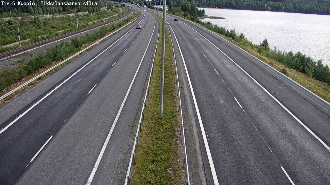 Kelikamerat Kuva Tie 5 Kuopio, Tikkalansaari, Kuopio, Pohjois-Savo