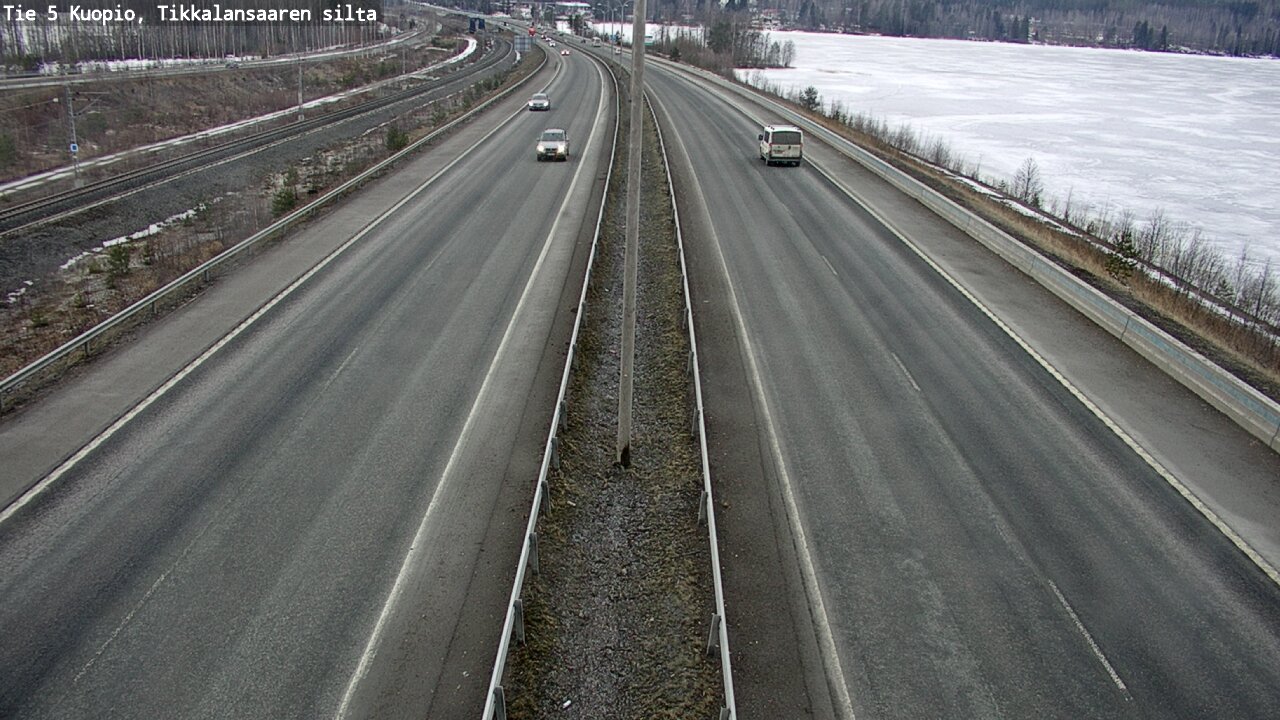 Kelikamerat Kuva Tie 5 Kuopio, Tikkalansaari, Kuopio, Pohjois-Savo