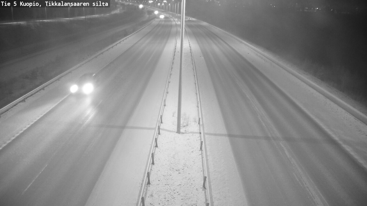 Kelikamerat Kuva Tie 5 Kuopio, Tikkalansaari, Kuopio, Pohjois-Savo