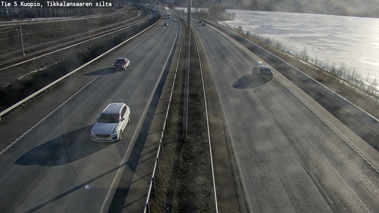 Kelikamerat Kuva Tie 5 Kuopio, Tikkalansaari, Kuopio, Pohjois-Savo