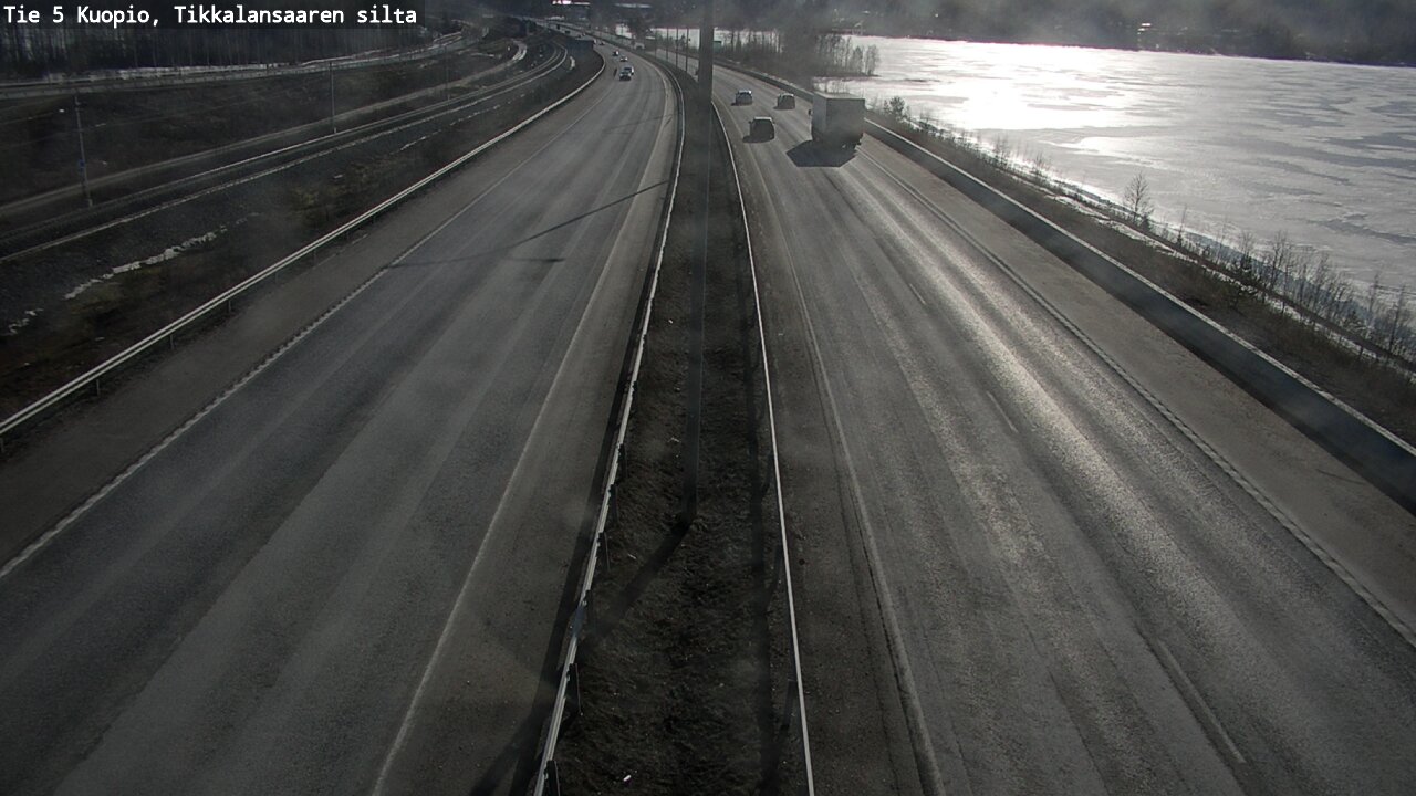 Kelikamerat Kuva Tie 5 Kuopio, Tikkalansaari, Kuopio, Pohjois-Savo