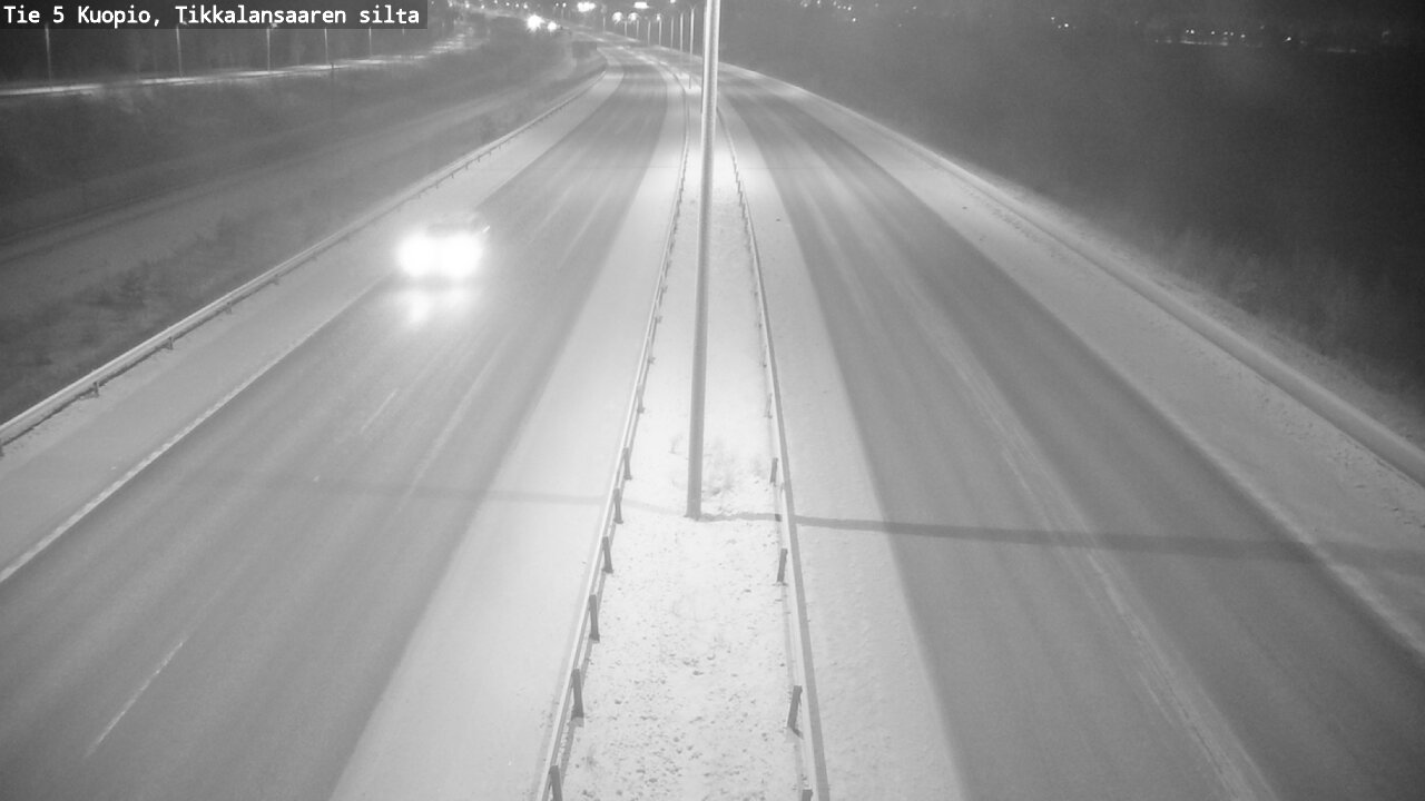 Kelikamerat Kuva Tie 5 Kuopio, Tikkalansaari, Kuopio, Pohjois-Savo