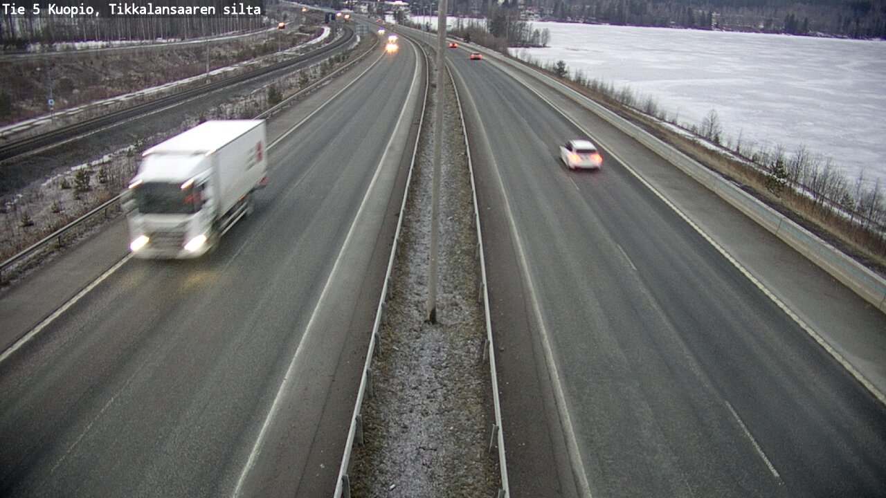 Kelikamerat Kuva Tie 5 Kuopio, Tikkalansaari, Kuopio, Pohjois-Savo