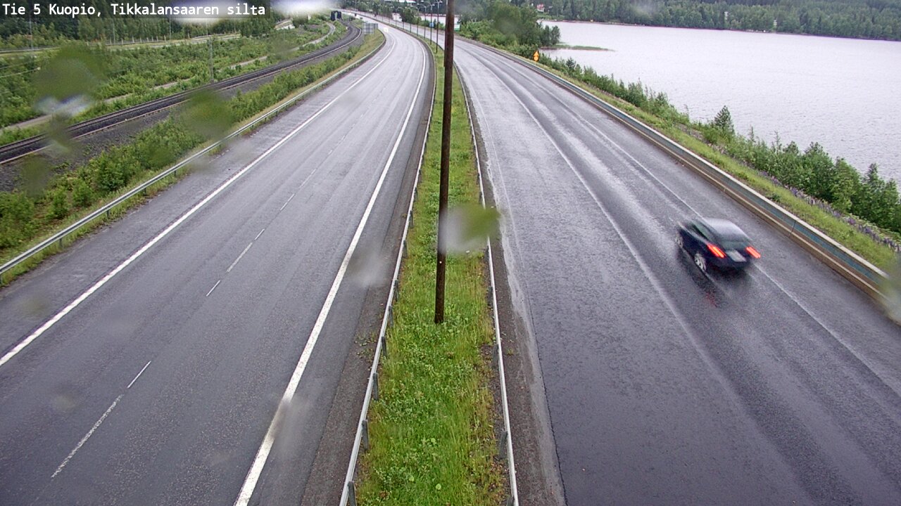 Kelikamerat Kuva Tie 5 Kuopio, Tikkalansaari, Kuopio, Pohjois-Savo
