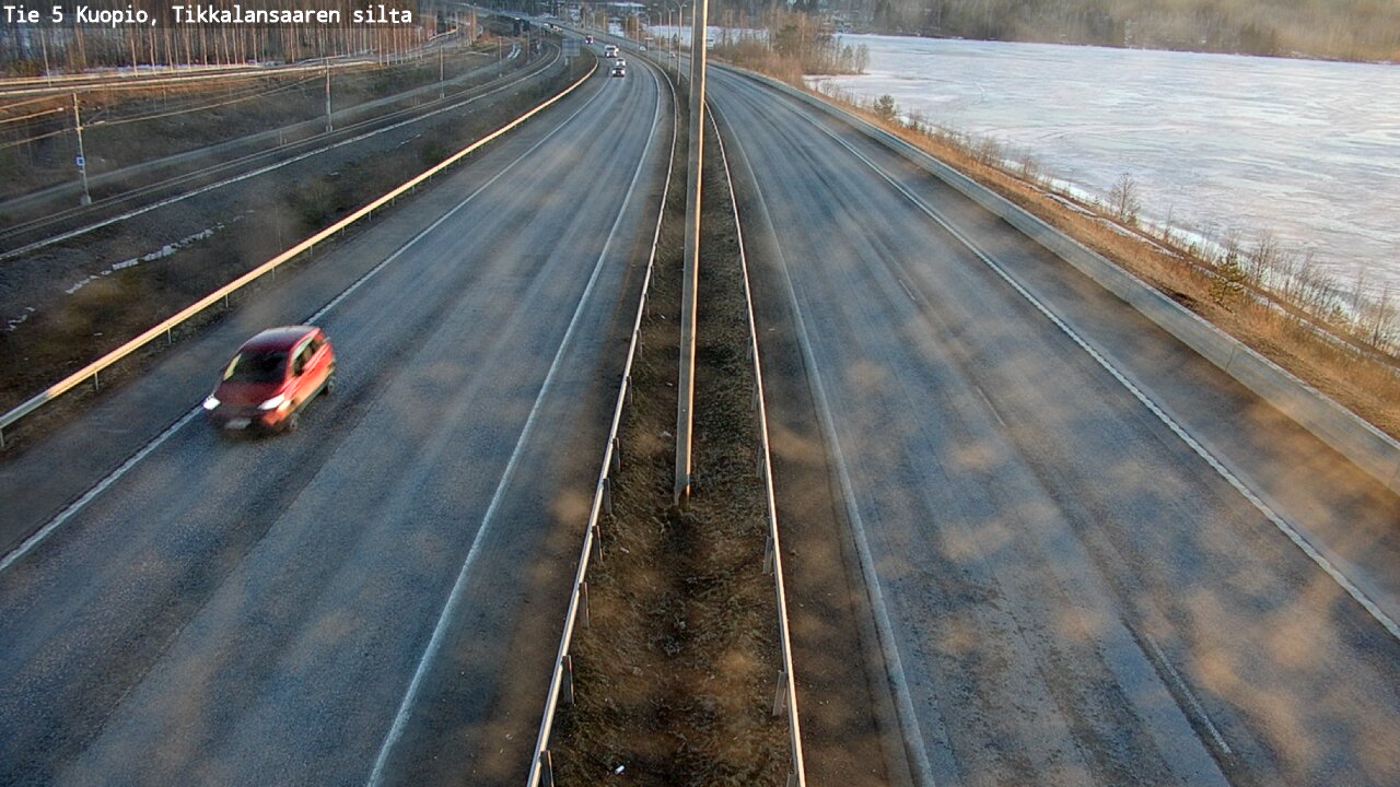 Kelikamerat Kuva Tie 5 Kuopio, Tikkalansaari, Kuopio, Pohjois-Savo