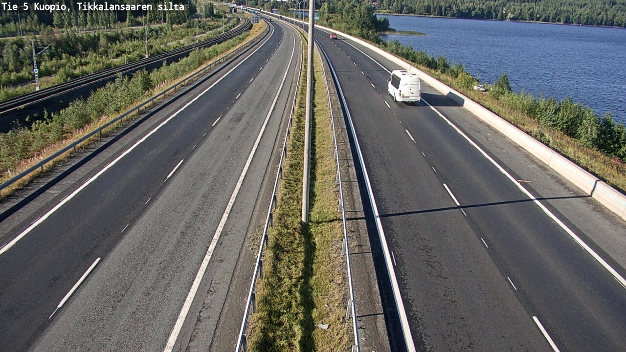 Kelikamerat Kuva Tie 5 Kuopio, Tikkalansaari, Kuopio, Pohjois-Savo