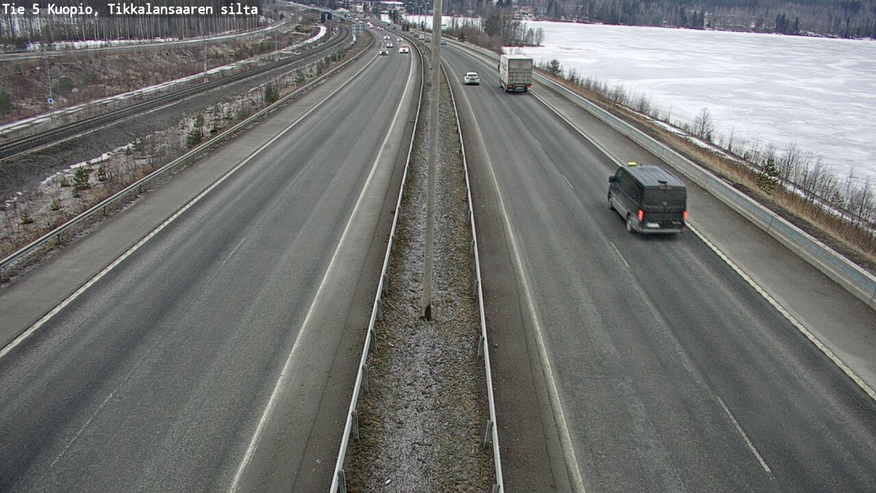 Kelikamerat Kuva Tie 5 Kuopio, Tikkalansaari, Kuopio, Pohjois-Savo