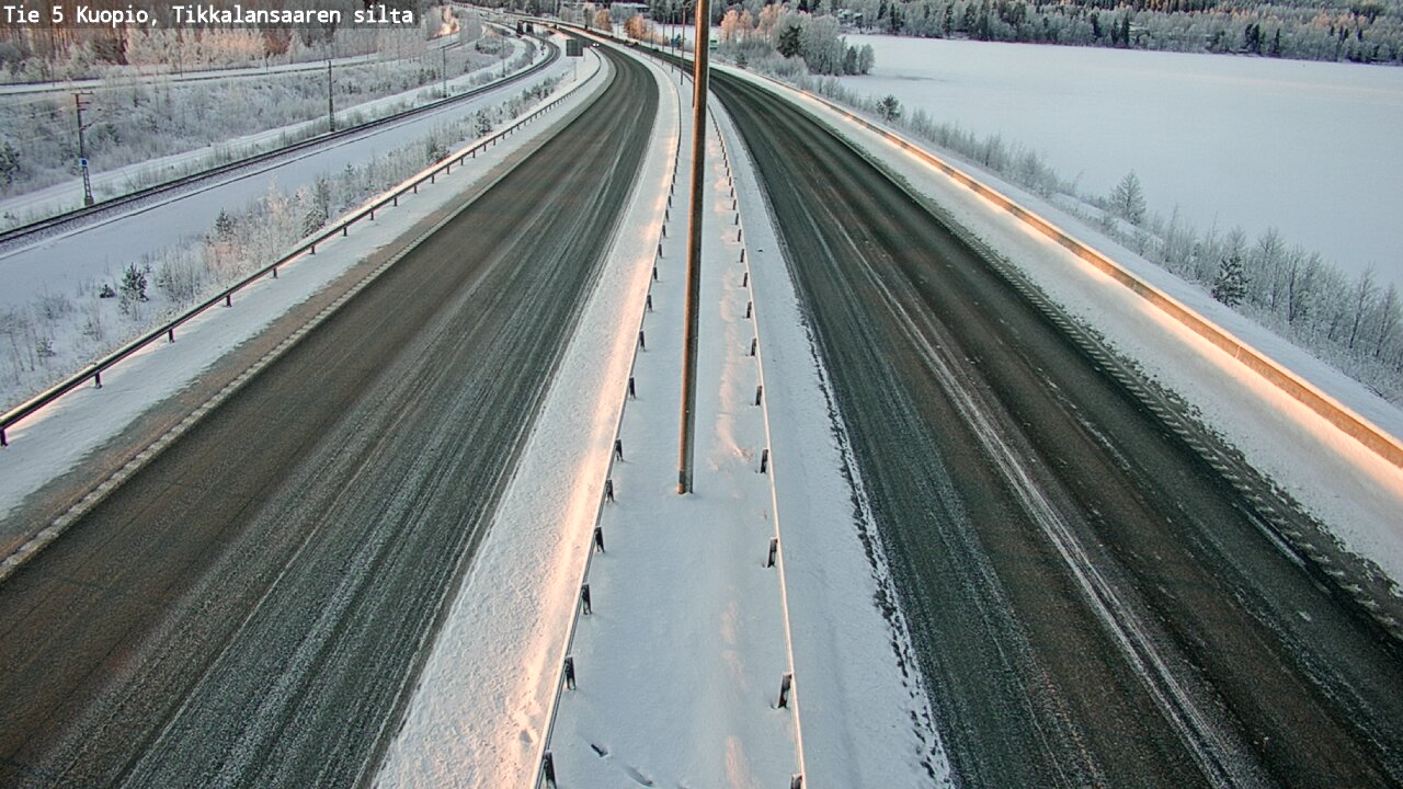 Kelikamerat Kuva Tie 5 Kuopio, Tikkalansaari, Kuopio, Pohjois-Savo