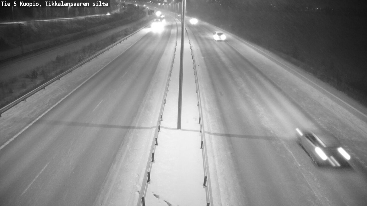 Kelikamerat Kuva Tie 5 Kuopio, Tikkalansaari, Kuopio, Pohjois-Savo