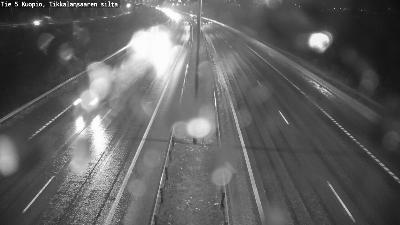 Weather Camera Image Väg 5 Kuopio, Tikkalansaari, Kuopio, Pohjois-Savo