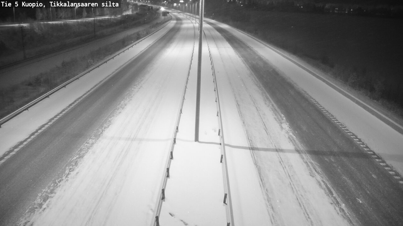 Kelikamerat Kuva Tie 5 Kuopio, Tikkalansaari, Kuopio, Pohjois-Savo