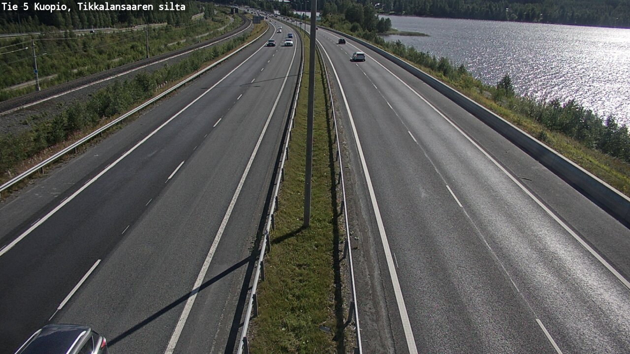 Kelikamerat Kuva Tie 5 Kuopio, Tikkalansaari, Kuopio, Pohjois-Savo