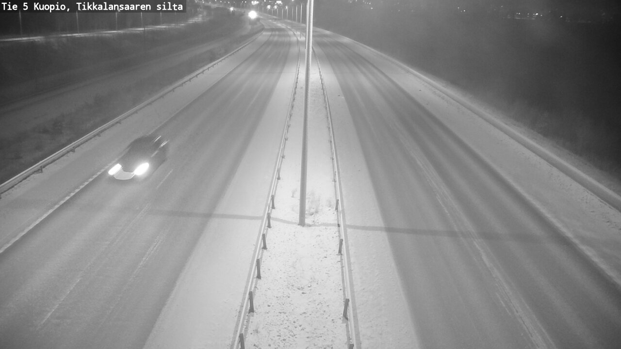 Kelikamerat Kuva Tie 5 Kuopio, Tikkalansaari, Kuopio, Pohjois-Savo