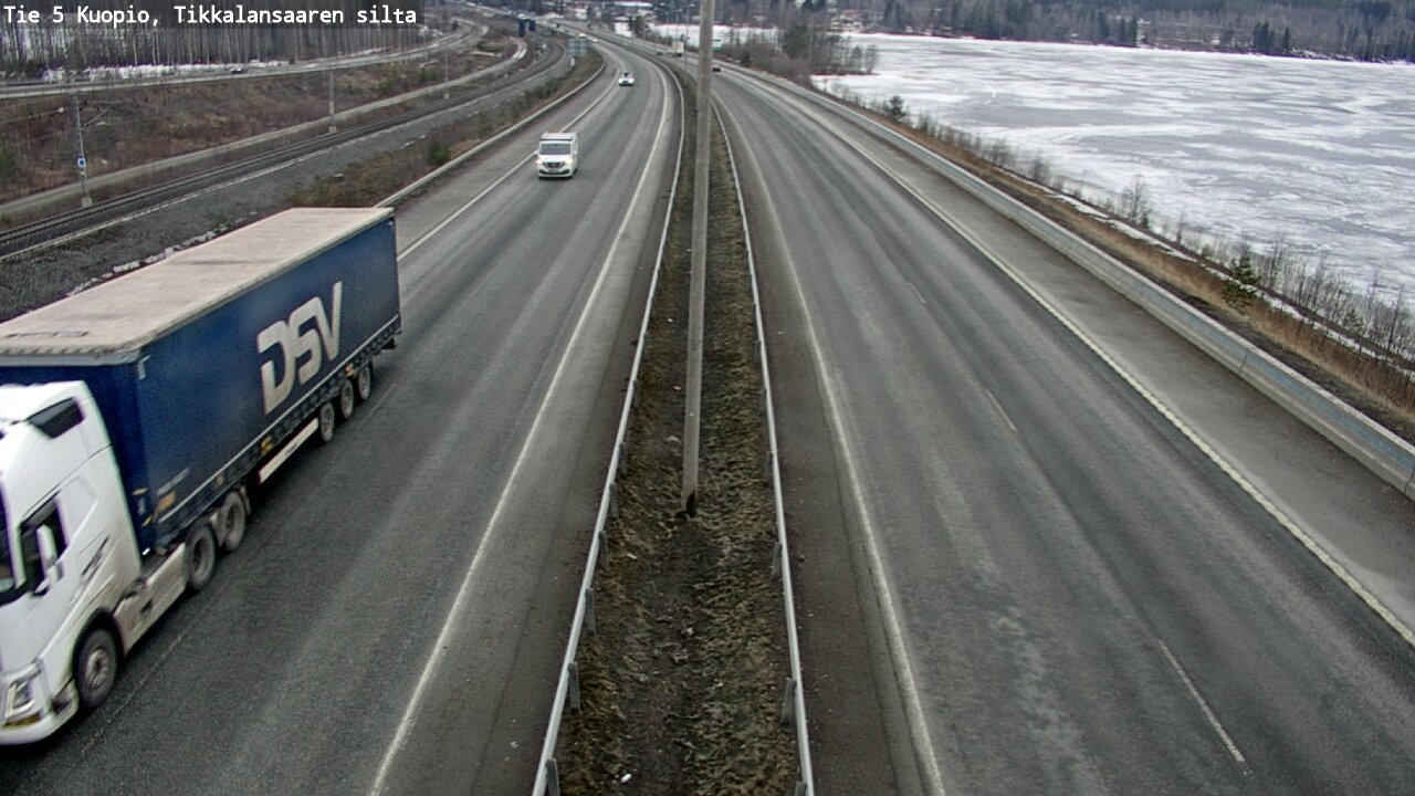 Kelikamerat Kuva Tie 5 Kuopio, Tikkalansaari, Kuopio, Pohjois-Savo