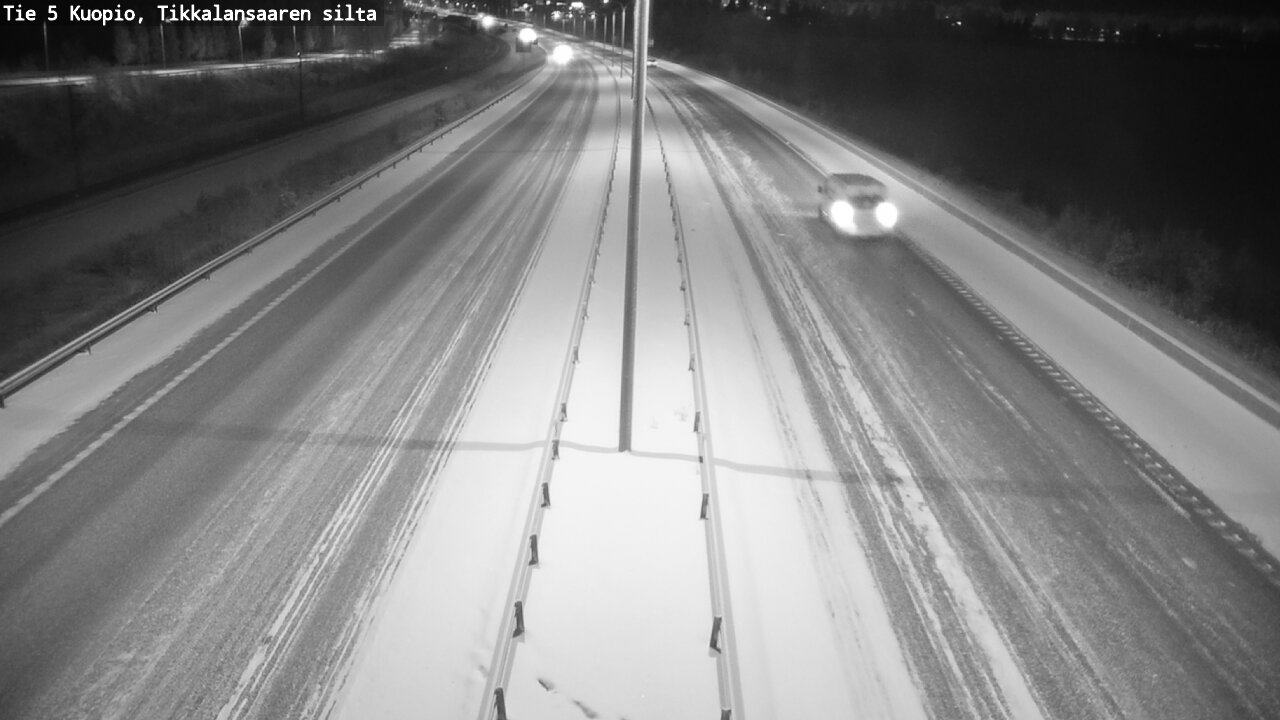 Kelikamerat Kuva Tie 5 Kuopio, Tikkalansaari, Kuopio, Pohjois-Savo