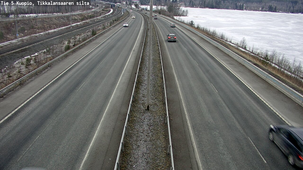 Kelikamerat Kuva Tie 5 Kuopio, Tikkalansaari, Kuopio, Pohjois-Savo