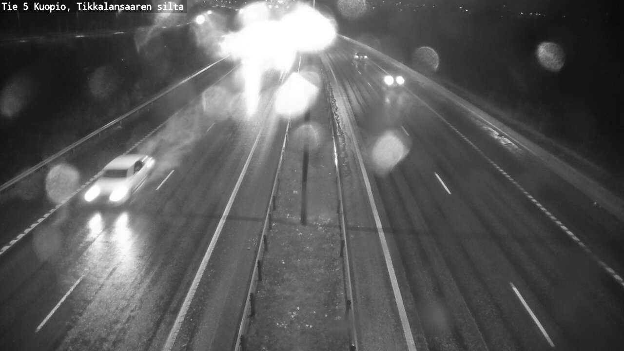 Weather Camera Image Väg 5 Kuopio, Tikkalansaari, Kuopio, Pohjois-Savo