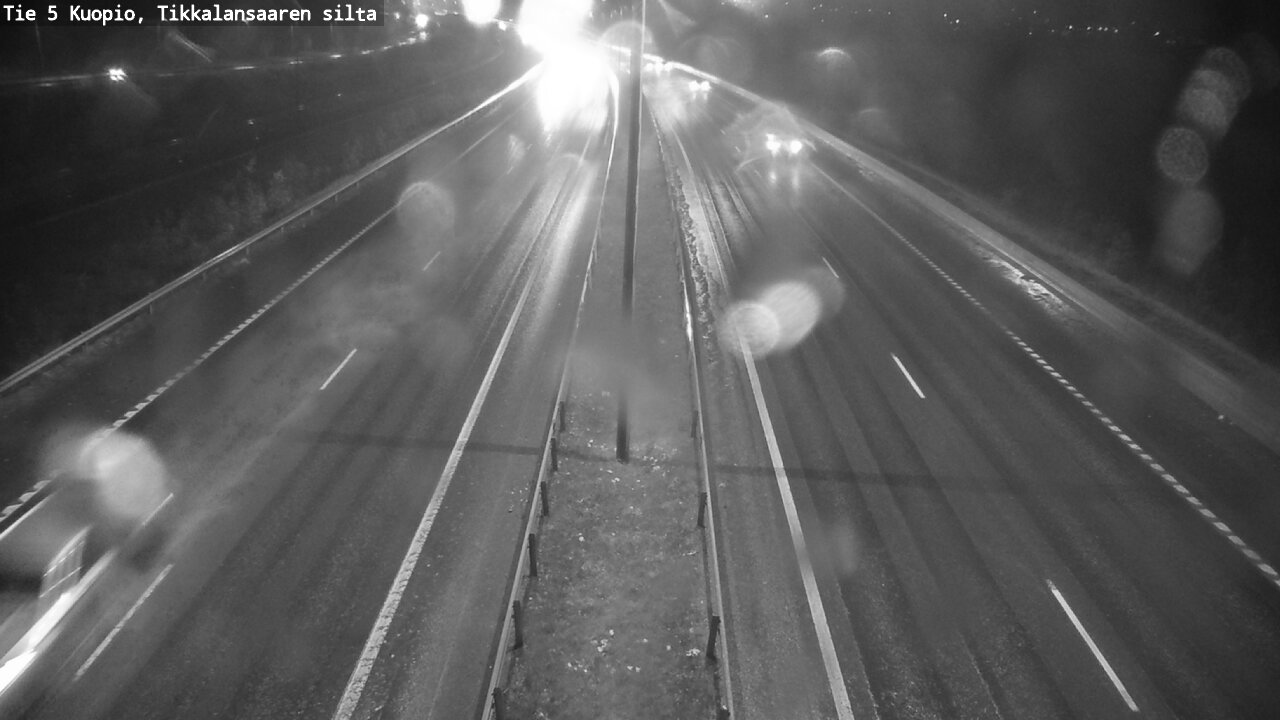 Weather Camera Image Väg 5 Kuopio, Tikkalansaari, Kuopio, Pohjois-Savo