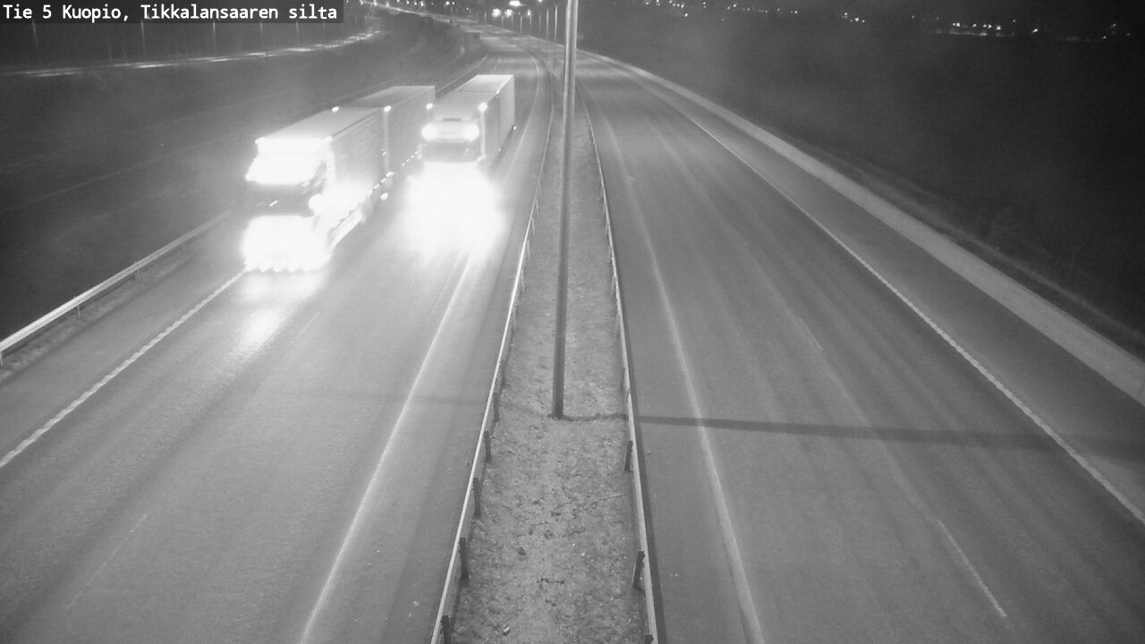 Kelikamerat Kuva Tie 5 Kuopio, Tikkalansaari, Kuopio, Pohjois-Savo