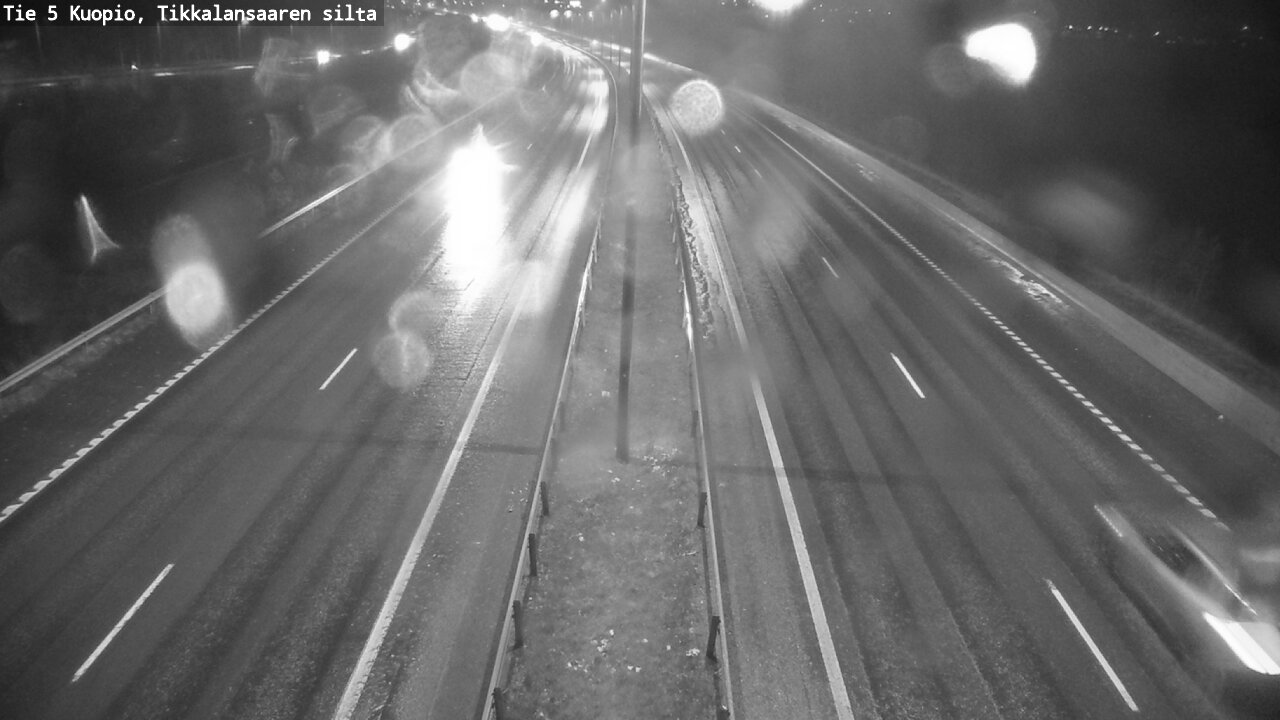 Weather Camera Image Väg 5 Kuopio, Tikkalansaari, Kuopio, Pohjois-Savo