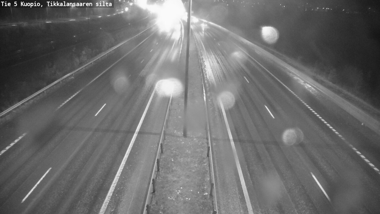 Weather Camera Image Väg 5 Kuopio, Tikkalansaari, Kuopio, Pohjois-Savo