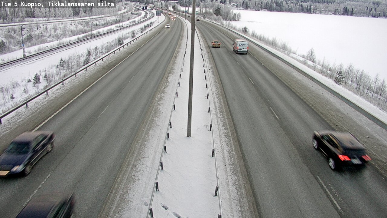 Kelikamerat Kuva Tie 5 Kuopio, Tikkalansaari, Kuopio, Pohjois-Savo