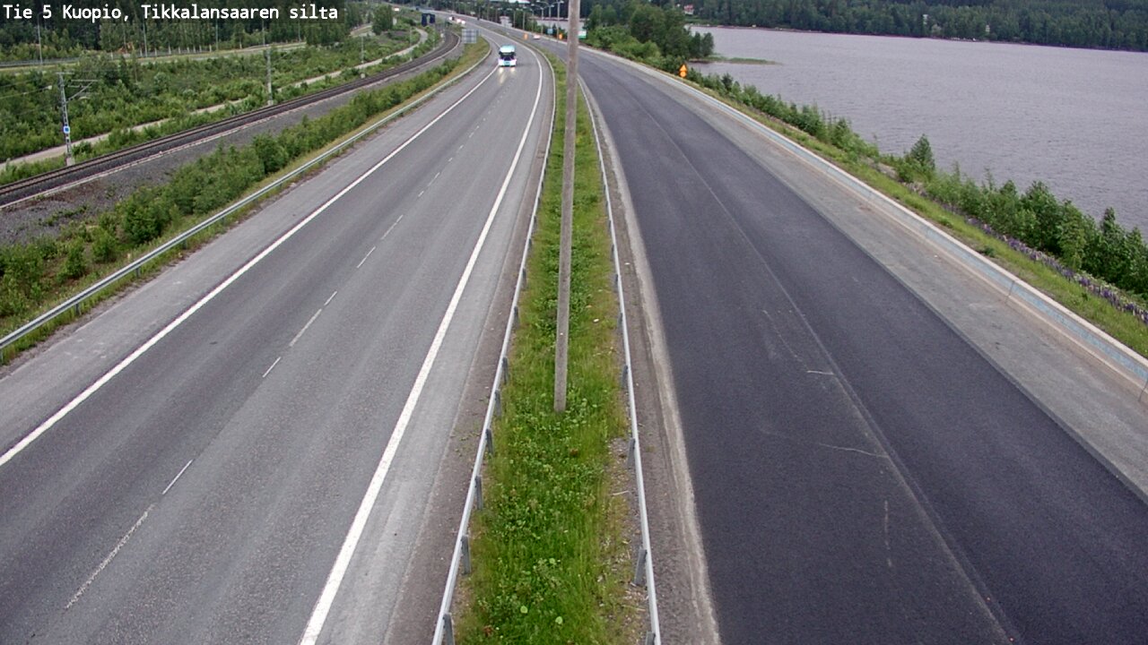 Kelikamerat Kuva Tie 5 Kuopio, Tikkalansaari, Kuopio, Pohjois-Savo