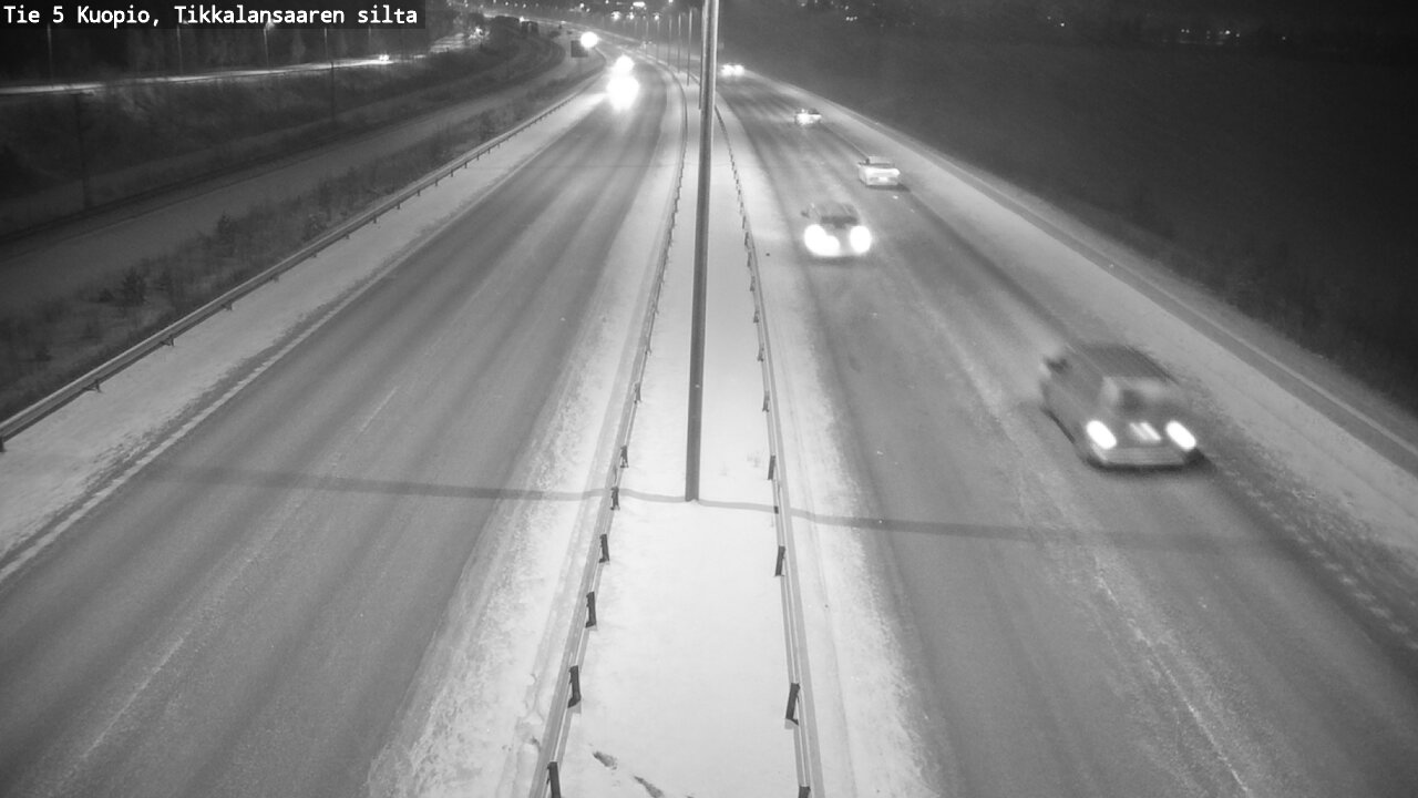 Kelikamerat Kuva Tie 5 Kuopio, Tikkalansaari, Kuopio, Pohjois-Savo