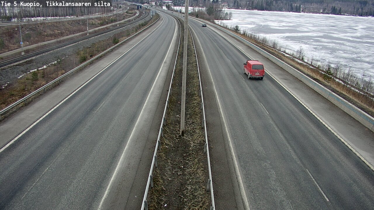 Kelikamerat Kuva Tie 5 Kuopio, Tikkalansaari, Kuopio, Pohjois-Savo