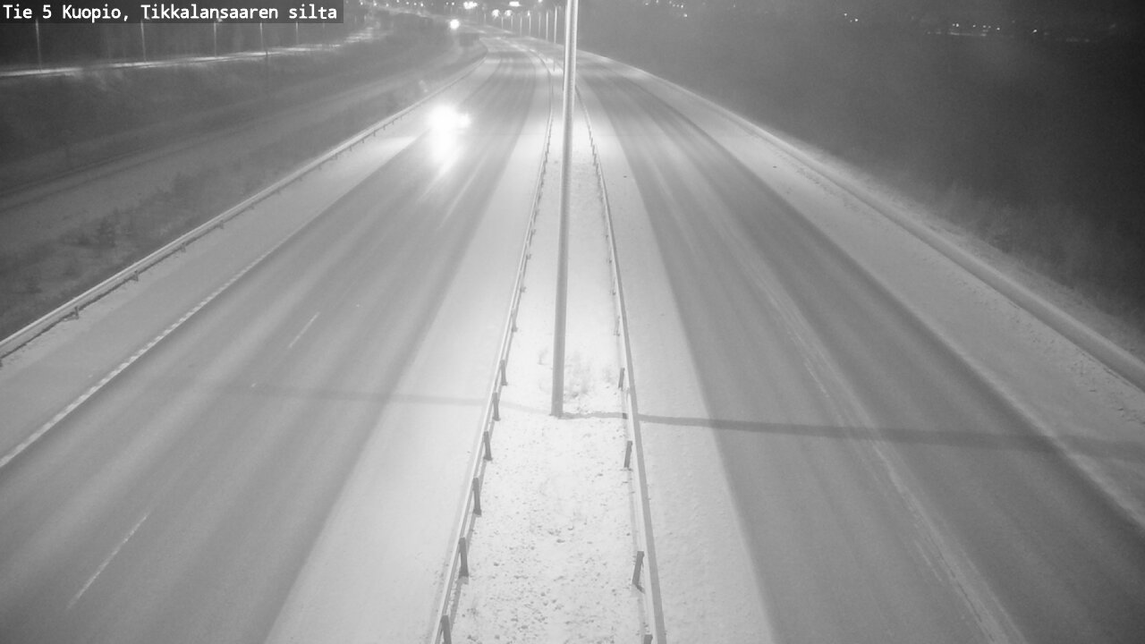 Kelikamerat Kuva Tie 5 Kuopio, Tikkalansaari, Kuopio, Pohjois-Savo