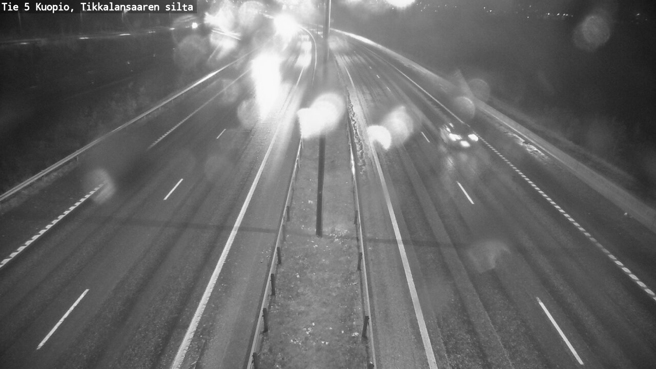 Weather Camera Image Väg 5 Kuopio, Tikkalansaari, Kuopio, Pohjois-Savo
