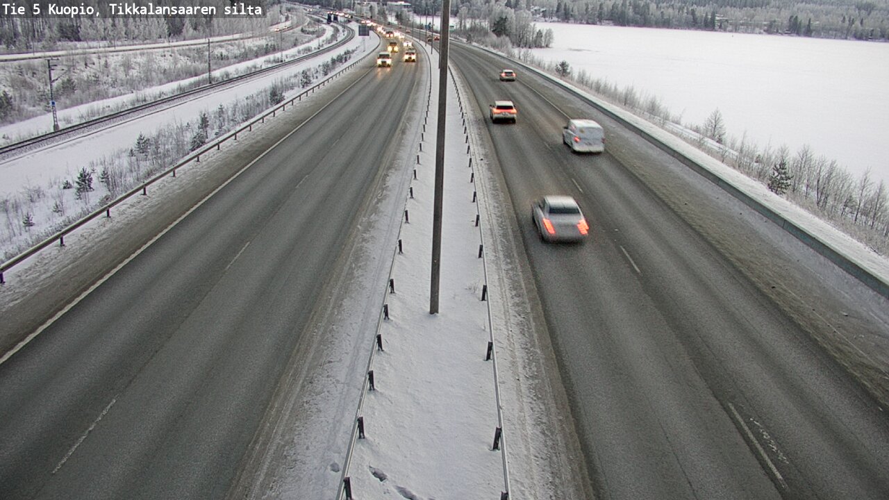 Kelikamerat Kuva Tie 5 Kuopio, Tikkalansaari, Kuopio, Pohjois-Savo