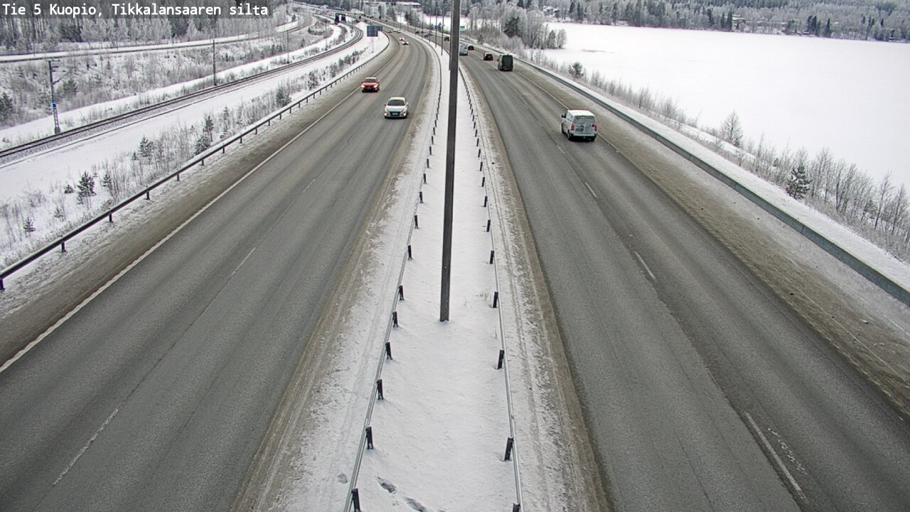 Kelikamerat Kuva Tie 5 Kuopio, Tikkalansaari, Kuopio, Pohjois-Savo