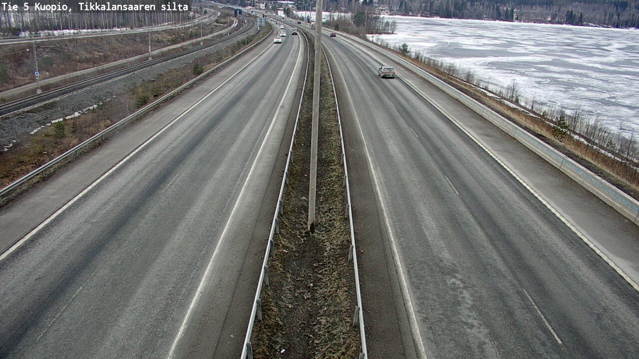 Kelikamerat Kuva Tie 5 Kuopio, Tikkalansaari, Kuopio, Pohjois-Savo
