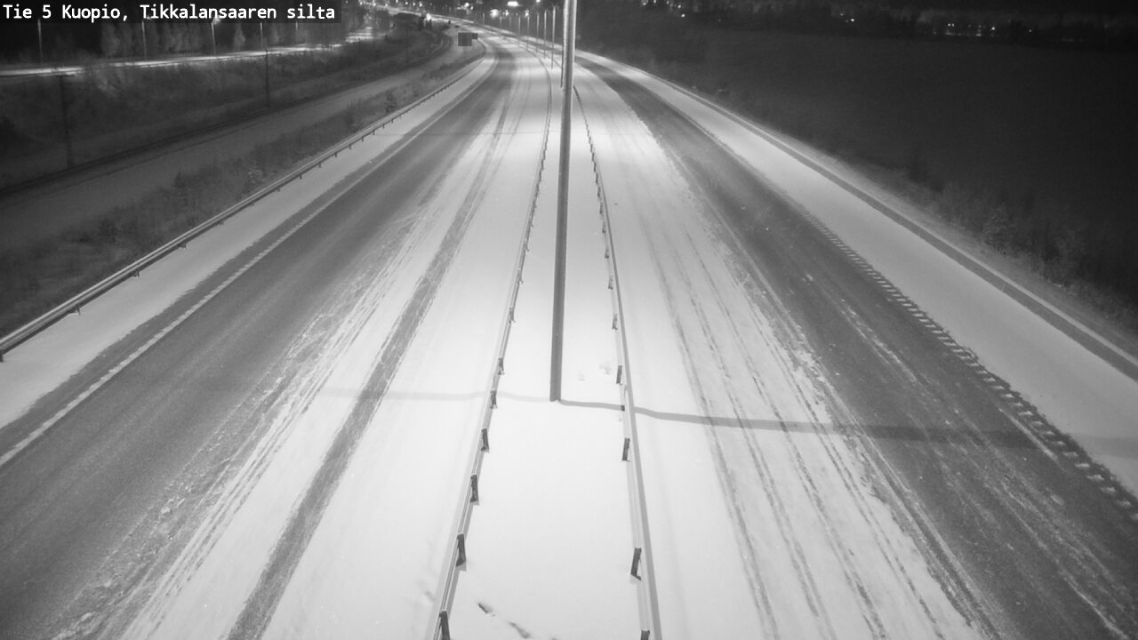 Kelikamerat Kuva Tie 5 Kuopio, Tikkalansaari, Kuopio, Pohjois-Savo