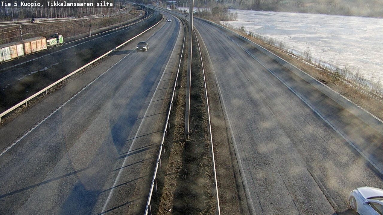 Kelikamerat Kuva Tie 5 Kuopio, Tikkalansaari, Kuopio, Pohjois-Savo