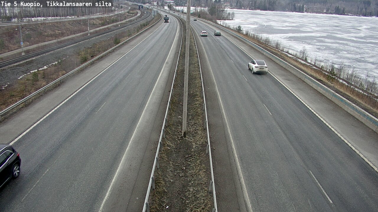 Kelikamerat Kuva Tie 5 Kuopio, Tikkalansaari, Kuopio, Pohjois-Savo