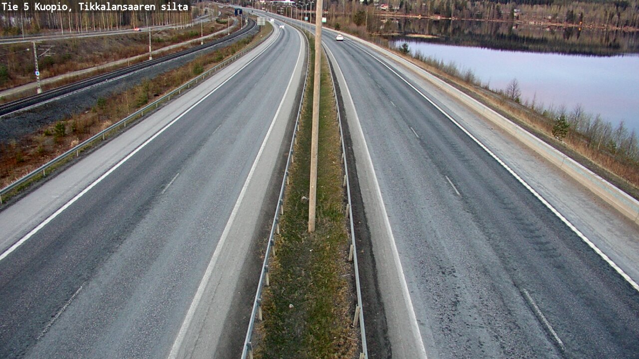 Kelikamerat Kuva Tie 5 Kuopio, Tikkalansaari, Kuopio, Pohjois-Savo