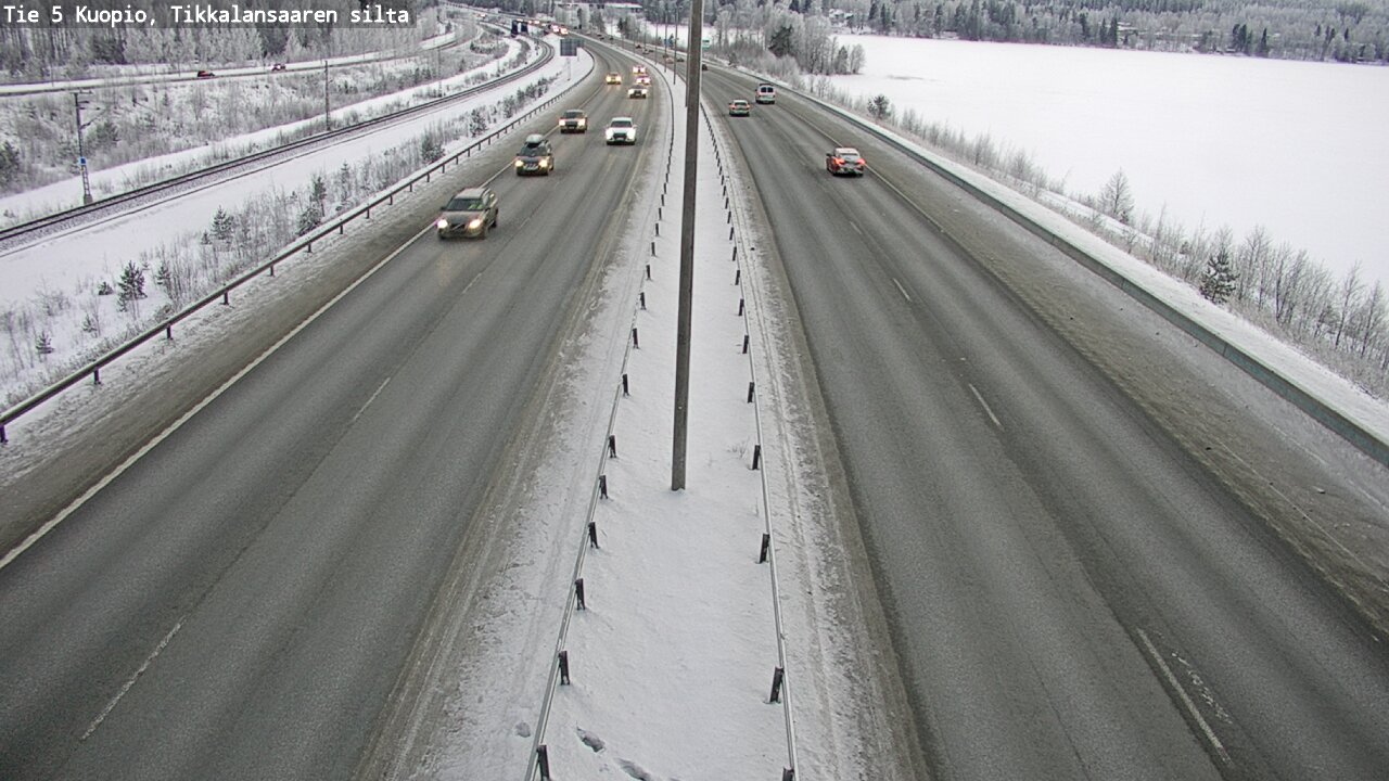 Kelikamerat Kuva Tie 5 Kuopio, Tikkalansaari, Kuopio, Pohjois-Savo