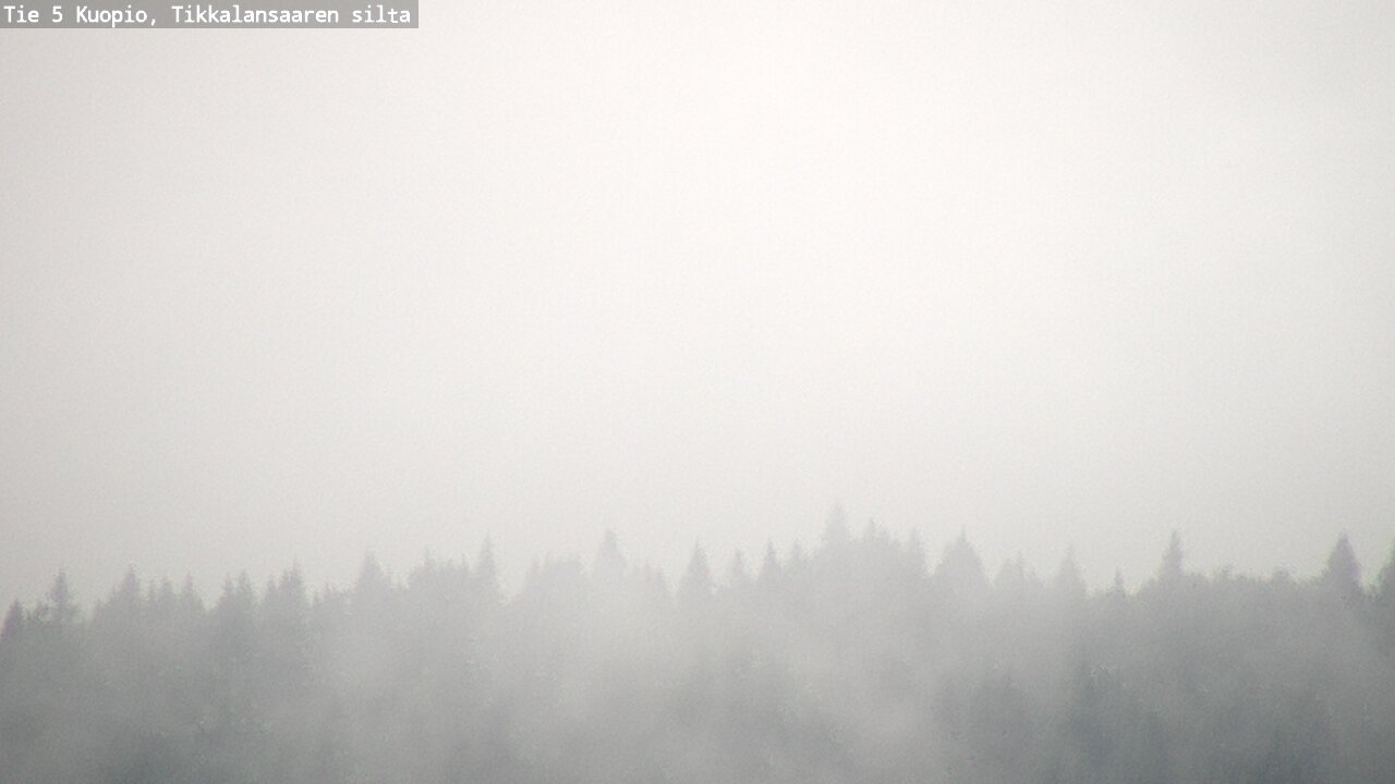 Weather Camera Image Väg 5 Kuopio, Tikkalansaari, Kuopio, Pohjois-Savo