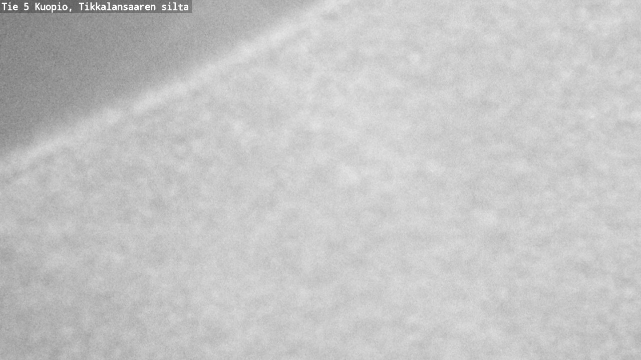 Weather Camera Image Road 5 Kuopio, Tikkalansaari, Kuopio, Pohjois-Savo
